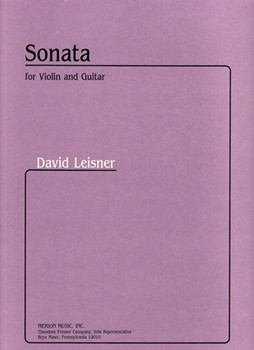 Sonata For Violin & Guitar by Leisner D for Violin w/g