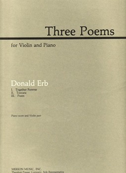 3 Poems by Erb Donald for Violin and Piano