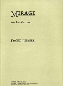 Mirage For Two Guitars by Leisner David for