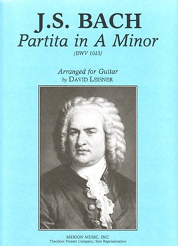 Partita In A Minor For Guitar (Originally for Unaccompanied Flute) by Bach Johann Sebastian - Leisner David - for