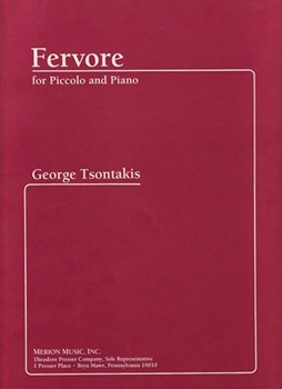 Fervore by Tsontakis George for Piccolo and Piano
