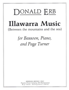 Illawarra Music Between The Mountains and The Sea - for Bassoon Piano and Page Turner by Erb Donald for