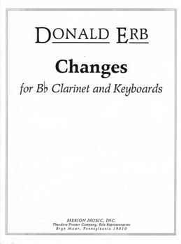 Changes For Bb Clarinet and Keyboard by Erb Donald for
