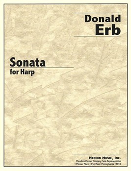 Sonata For Harp by Erb Donald Kondonassis Yolanda for