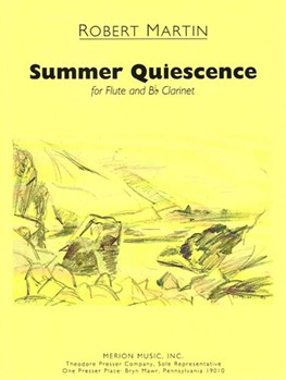 Summer Quiescence by Martin Robert for Woodwind Duet