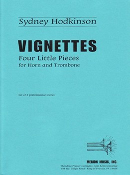 Vignettes - Four Little Pieces by Hodkinson Sydney for Brass Duet
