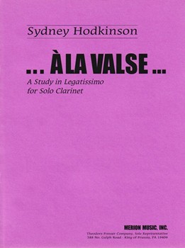 A La Valse by Hodkinson Sydney for Clarinet Solo