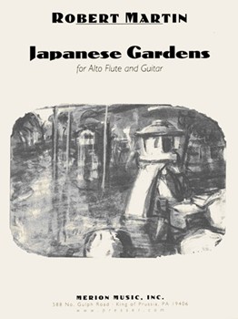 Japanese Gardens by Martin Robert for Alto Flute Solo