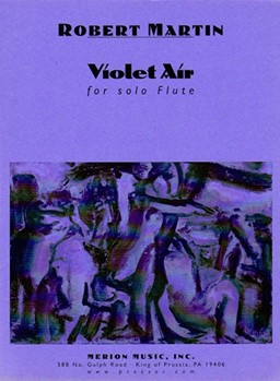 Violet Air by Martin Robert for Flute Solo