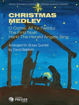 Christmas Medley O Come All Ye Faithful - The First Noël - Hark! The Herald Angels Sing by Wade John Francis - Baldwin David - for