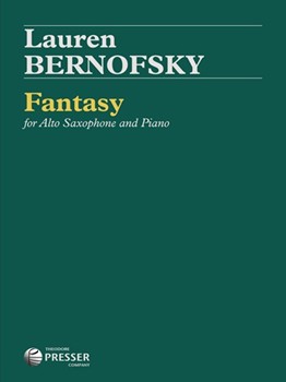 Fantasy for Alto Saxophone and Piano by Bernofsky Lauren for Alto Sax