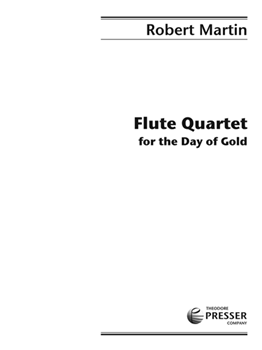 Flute Quartet for the Day of Gold [flute quartet] Flute Qrt