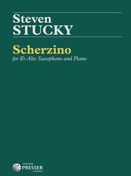 Scherzino by Stucky Steven for Alto Sax