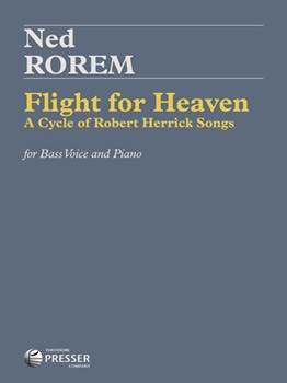 Flight For Heaven by Rorem Ned Herrick Robert for Vocal
