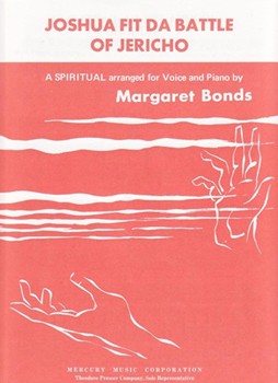 Joshua Fit Da Battle Of Jericho by - Bonds Margaret - for Vocal and Piano