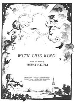 With This Ring by Matesky Ralph for Vocal