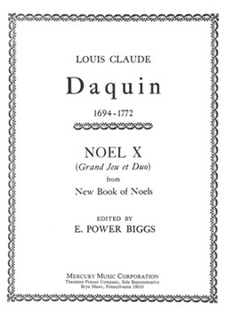 Noel X Grand Jeu Et Duo by Daquin Louis-Claude for