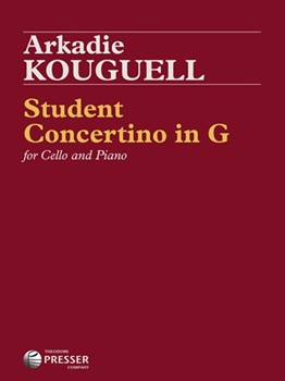 Student Concertino In G by Kouguell for Cello and Piano
