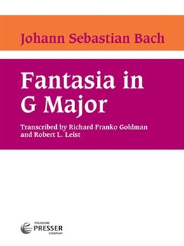 Fantasia In G Major by Bach Johann Sebastian - Goldman and Leist - for Concert Band