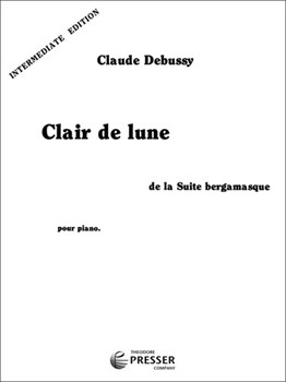 Clair De Lune by Debussy Claude - Nerini Emile - for Piano