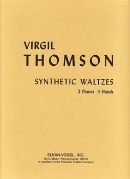 Synthetic Waltzes by Thomson for 2 Piano 4 Hands