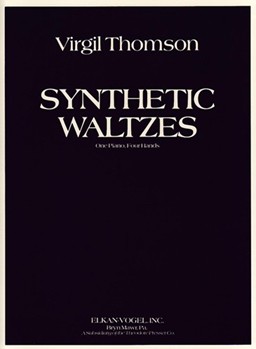 Synthetic Waltzes by Thomson for 1 Piano 4 Hands