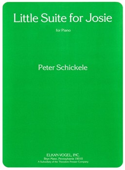 Little Suite for Josie For Piano by Schickele Peter for