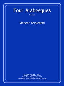 Four Arabesques For Piano by Persichetti Vincent for