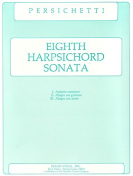 Eighth Harpsichord Sonata by Persichetti Vincent for