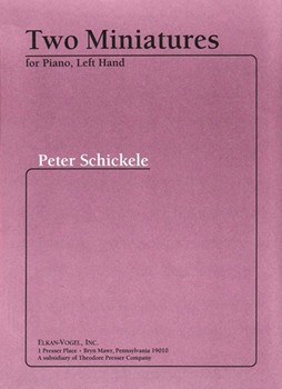 Two Miniatures by Schickele for Piano