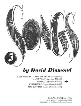 Monody by Diamond David Melville Herman for