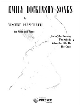 I'm Nobody by Persichetti Vincent Dickinson Emily for Vocal Solo