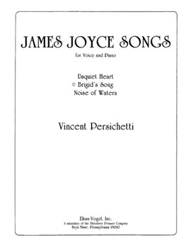 Brigid's Song No. 2 From "James Joyce Songs" For Voice and Piano by Persichetti Vincent Joyce James for