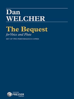 Bequest The by Welcher Dan Horner Virginia for Flute Solo