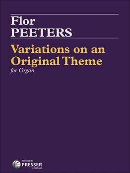 Variations On An Original Theme Compositions for Organ by Peeters Flor for