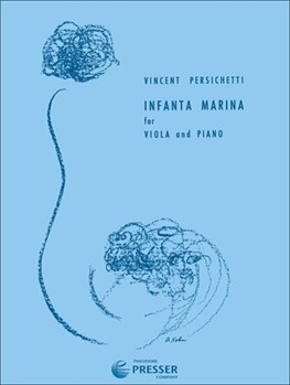 Infanta Marina for Viola and Piano by Persichetti Vincent for