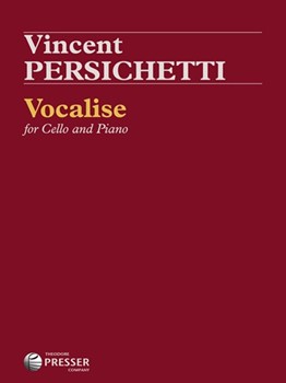 Vocalise Opus 27 by Persichetti Vincent for Cello and Piano