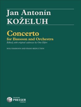 Concerto by Kozeluh J for Bassoon and Piano