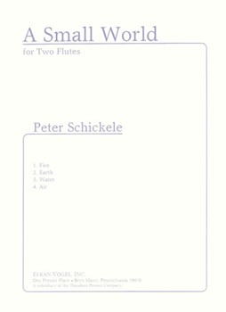 A Small World For Two Flutes by Schickele Peter Schickele Peter for