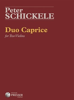 Duo Caprice by Schickele P for Violin Duet
