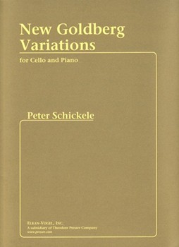 New Goldberg Variations by Schickele Peter for Cello Solo