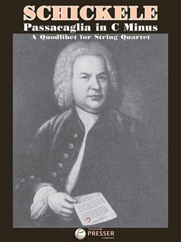 Passacaglia In C Minus by Schickele Peter for Str Quartet