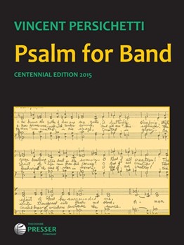 Psalm For Band by Persichetti Vincent for Concert Band