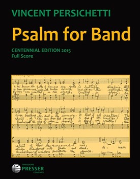 Psalm for Band by Persichetti Vincent for Oversized Score