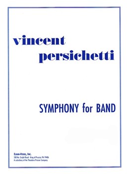 Symphony #6 Opus 69 by Persichetti Vincent for Full Score