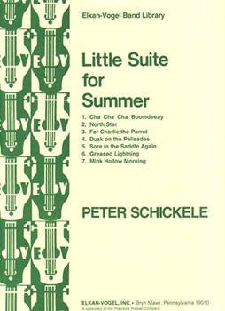 Little Suite For Summer by Schickele P for Concert Band