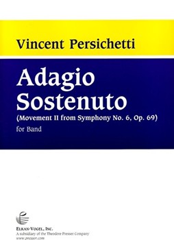 Adagio Sostenuto by Persichetti Vincent for Concert Band
