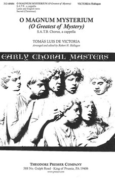 O Magnum Mysterium by De Victoria Tomas L - Hallagan Robert - for