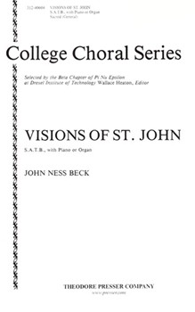 Visions Of St. John Satb With Piano Or Organ by Beck John Ness for