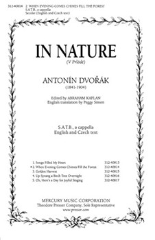 In Nature 2. When Evening Comes Chimes Fill The Forest by Dvorak Antonin Halek Vitezslav for